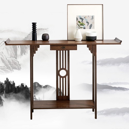 Rustic industrial console - rustic,